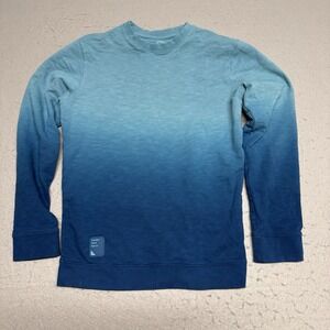 Limited Ed Chick-fil-A Garden Herb Ranch Ombre Blue Sweatshirt XS Chick Fil A